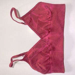 Lululemon Yoga Bra ( Ebb to Street Bra, Light Sport, Maroon, A/B Cup